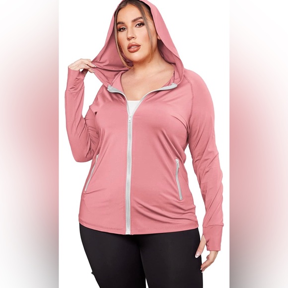 Tops Nwt Involand Womans Running Jacket Plus Size Poshmark